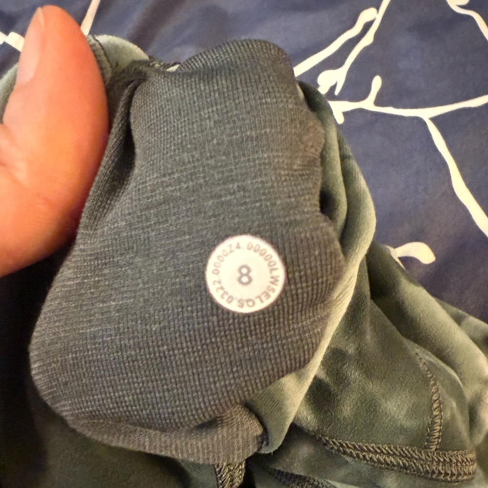 Lululemon Align Leggings, Diamond Dye, Starlight Smoked Spruce, Size 8, 28” - Picture 9 of 9